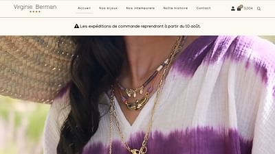 Site e-commerce (Bijoux) - E-commerce