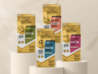 Rayton packaging pet food - Social Media