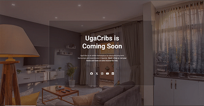 Web Development of UgaCribs Website - Website Creation