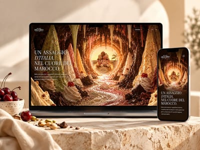 Gelato dell’Orso — Website Design & Brand Experience - Website Creatie