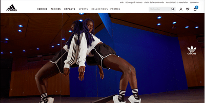 ADIDAS - MAROC - Ergonomie (UX/UI)