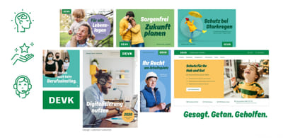 Corporate Design | DEVK - Markenbildung & Positionierung