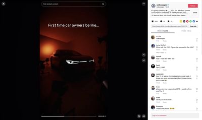 VW TikTok - Social Media