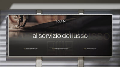 Iron: Da industria tessile a boutique sartoriale per il lusso - Markenbildung & Positionierung