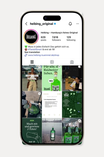 Helbing Kümmel — Social Media & Kampagnen-Retainer - Social Media