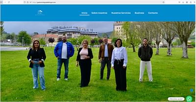 Pagina Web Gestion Integral del Hogar - Creación de Sitios Web