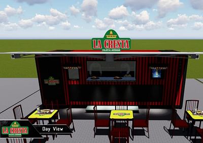 Brand identity for La cresta Fajita restaurant - Graphic Design