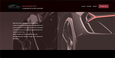 Site Vitrine Ellak Auto Sud - Website Creation