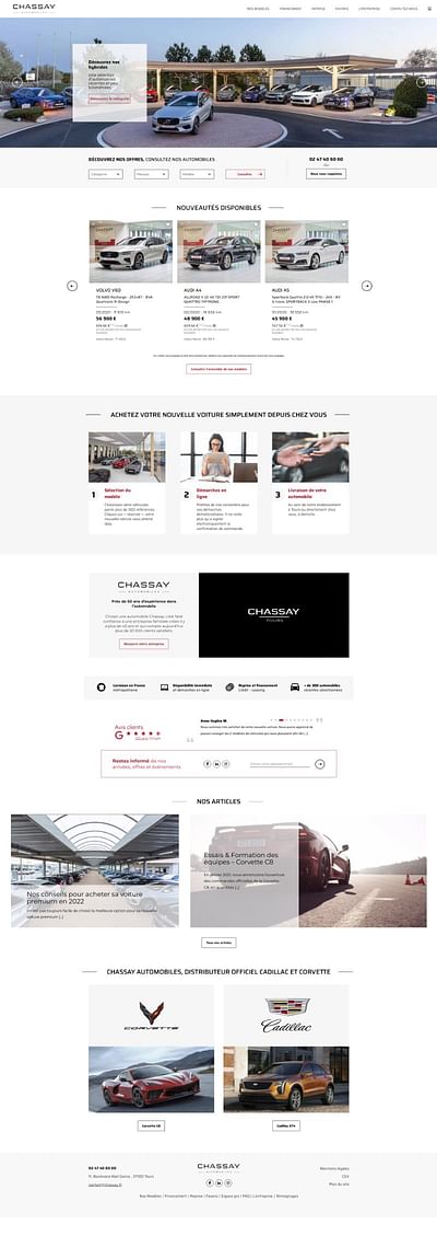 Chassay Automobiles - Branding & Positionering