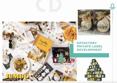 Kerst merchandise Jumbo - Ontwerp