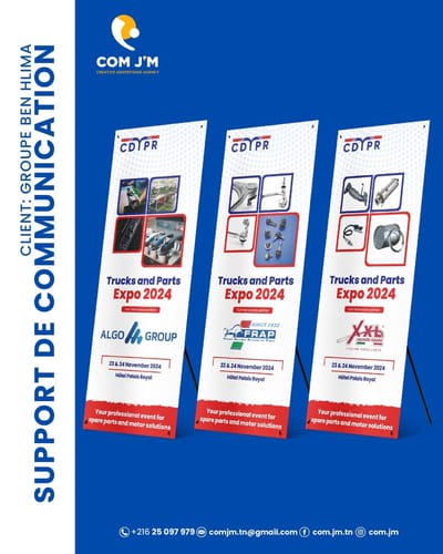 Planification Event TRUCKS AND PARTS EXPO 2024 - Evénementiel