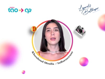 Collaboration d'influence — Enda Tao x Khouloud Moalla - Social Media