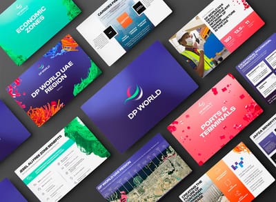 DP World | Global PowerPoint Template System and Ongoing Support - Graphic Design