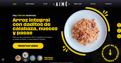 Casa Aimé - Creación de Sitios Web