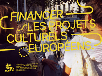 (Branding+site) - projet européen - RELAIS CULTURE EUROPE 🎥 🇪🇺 - Grafikdesign