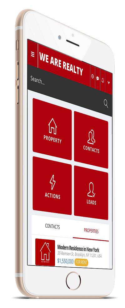 Multiplatform Real Estate App - Application mobile