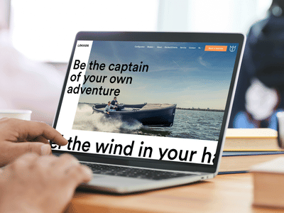 LEKKER Boats: een nieuwe website - Design & graphisme