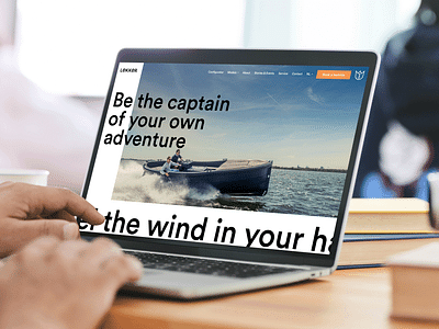 LEKKER Boats: een nieuwe website - Graphic Design