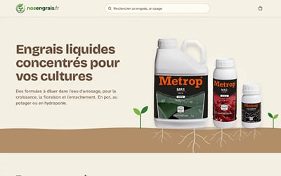 nosengrais.fr — boutique en ligne volontairement simple - Webseitengestaltung