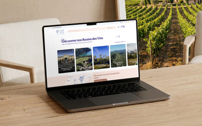 Route des Vins du Sud • Site internet - Website Creation