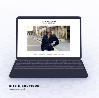 Site internet Canoz'P - Creación de Sitios Web