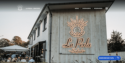Online positionering & marketing La Perla Seafood - Onlinewerbung