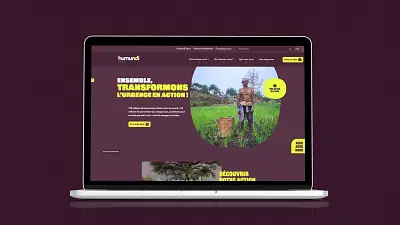New website for international NGO - Création de site internet