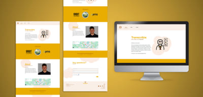 Site web Transcribix - Création de site internet