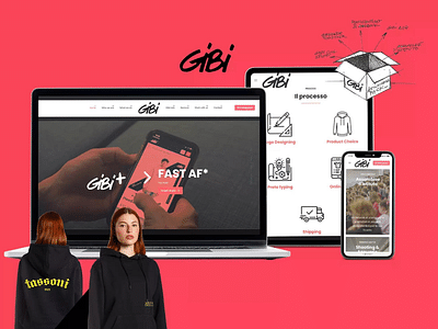 Sito Web Gibi School e business - Création de site internet