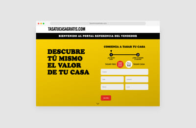 TasaTuCasaGratis.com - Estrategia digital