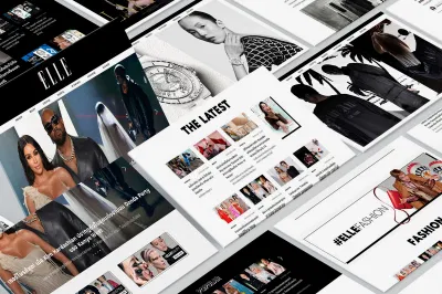 ELLE Thailand - Website Creation