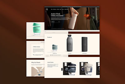 Joco Cups (Drinking Accessories Shop) - Website Creation