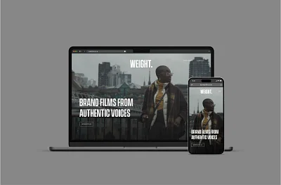 Web design for a London film studio - Website Creation