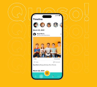 An App to Easily Capture Family Photos - Mobile App
