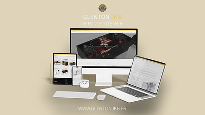 Glenton JKB - Refonte graphique - Webseitengestaltung