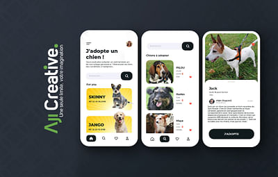 J’adopte un chien ! | Application Mobile - Mobile App