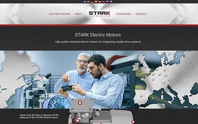 STARK Electric Motors: a Global Strategy & Website - Digital Strategy
