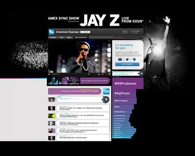 Amex Sync Show - Advertising