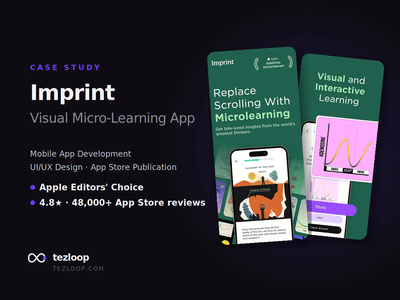 Imprint: Visual Micro Learning - Application mobile