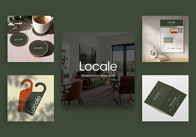 Locale In-Room Collateral Redesign - Graphic Design