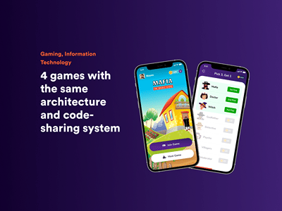 Mafia&Co: 4 apps with the same architecture - Développement de Jeux