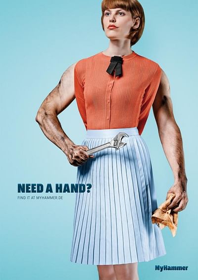 Need A Hand?, 3 - Werbung
