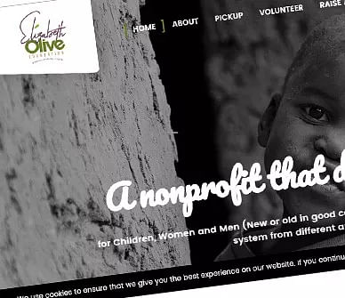 Elizabeth Olive Foundation - Website Creatie