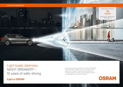 OSRAM night Breaker - Advertising