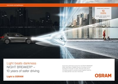 OSRAM night Breaker - Onlinewerbung