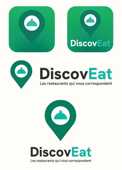 Brand Identity pour DiscovEat - Graphic Design