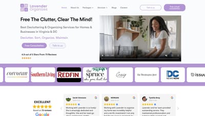 Lavender Organizes - Référencement naturel