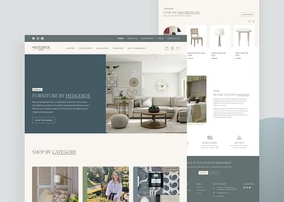 The Hedgeroe Website Design! - Création de site internet