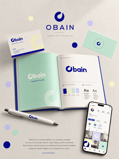Création Logo + Brand Kit - Copywriting