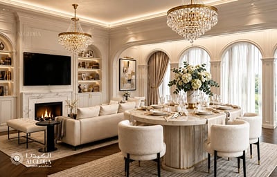District One Villa Interior Project, MBR City - 3D